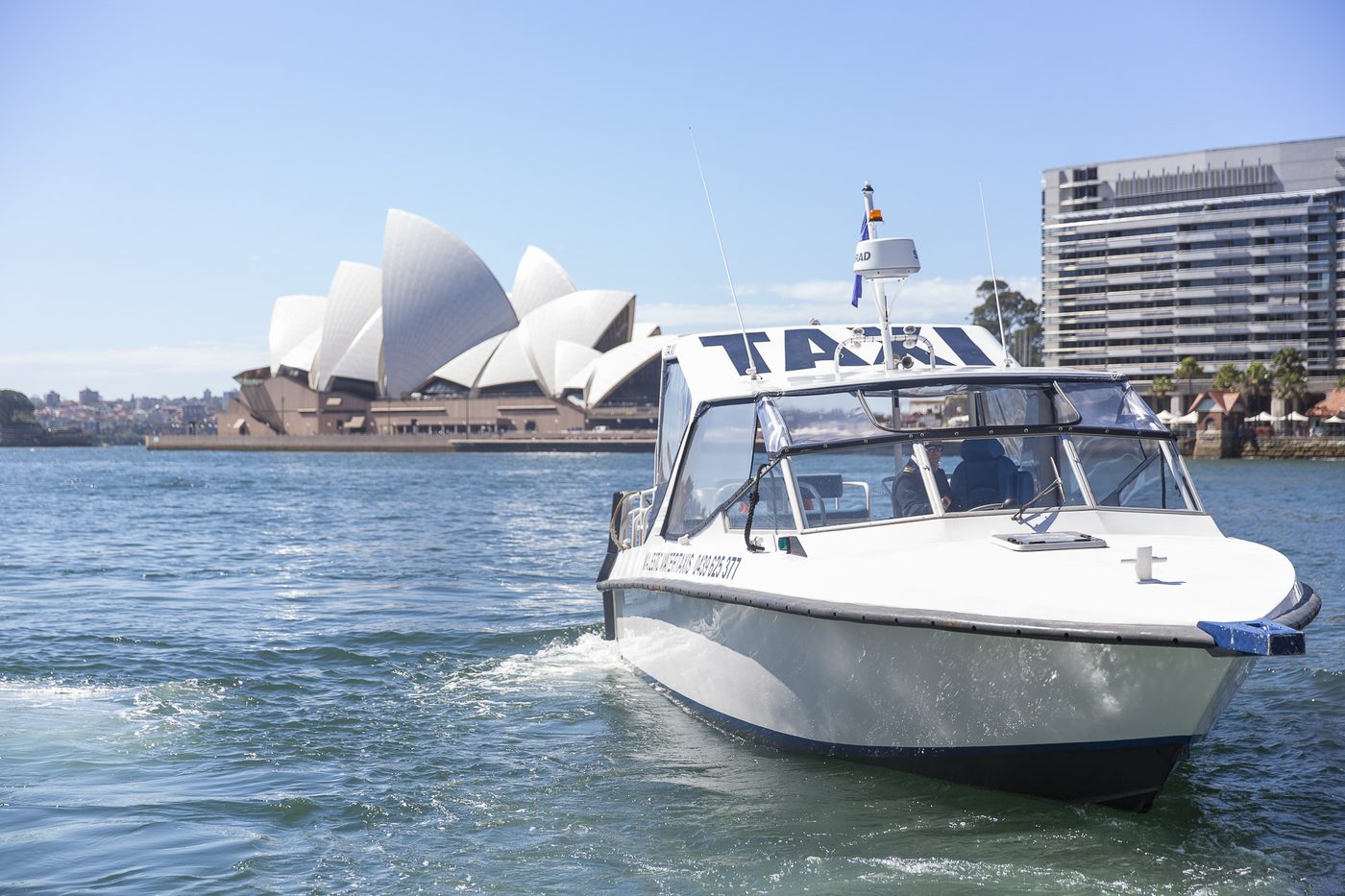 Homebush water taxi on Sydney Harbour